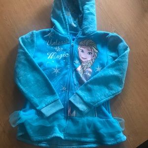 Disney Frozen Girls Hoodie 6X